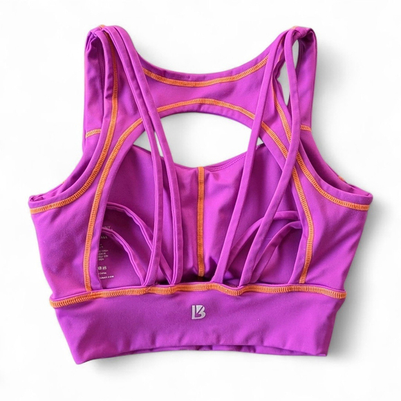 Buffbunny Transcend Sports Bra Disturbia Hazard Pink XS - Picture 6 of 8